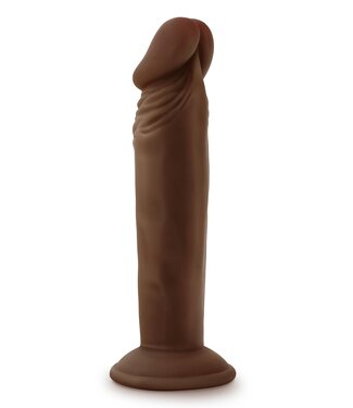 Blush DR. SKIN PLUS 6 INCH POSABLE DILDO CHOCOLATE