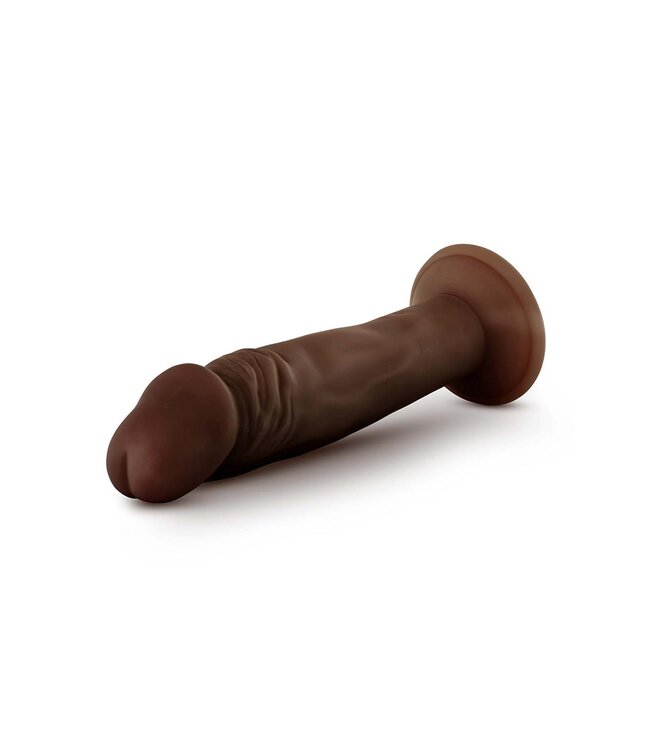 Blush DR. SKIN PLUS 6 INCH POSABLE DILDO CHOCOLATE