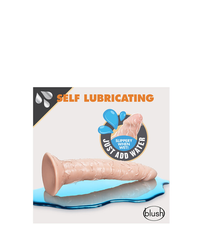 Blush DR. SKIN 7 INCH SELF LUBRICATING DILDO