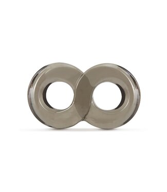 Blush STAY HARD COCK RING AND BALL STRAP BLACK