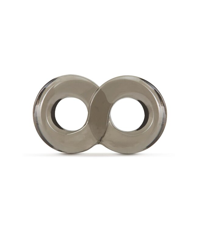 Blush STAY HARD COCK RING AND BALL STRAP BLACK