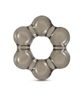 Blush STAY HARD THICK BEAD COCK RING BLACK