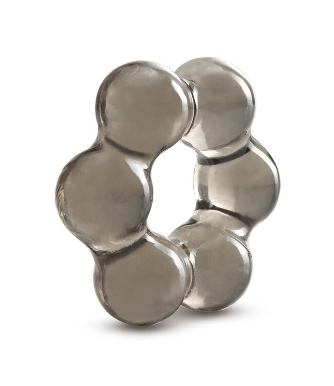 Blush STAY HARD THICK BEAD COCK RING BLACK