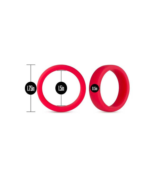Blush PERFORMANCE SILICONE GO PRO COCK RING RED