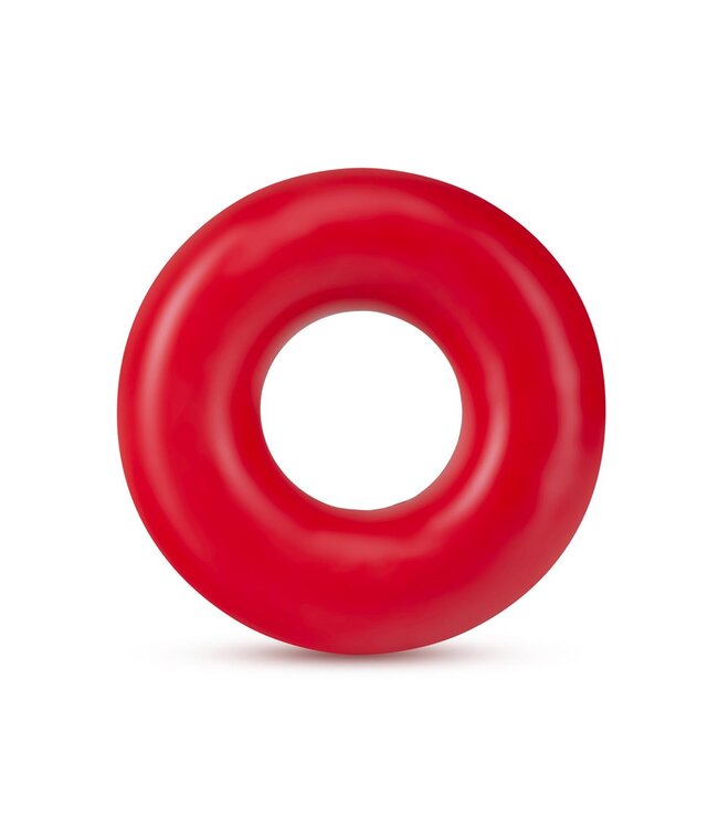 Blush STAY HARD DONUT RINGS OVERSIZED RED