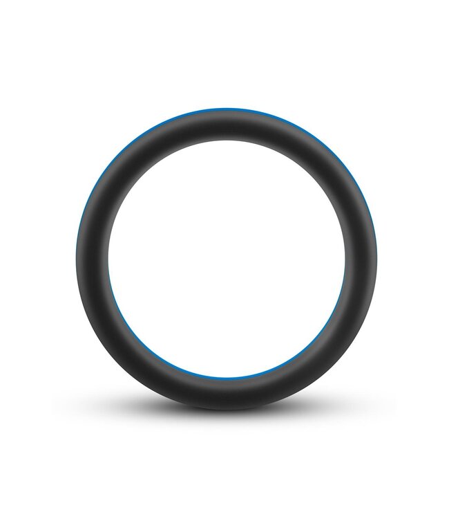 Blush PERFORMANCE SILICONE GO PRO COCK RING BLACK/BLUE