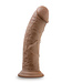 Blush AU NATURAL 8 INCH DILDO MOCHA