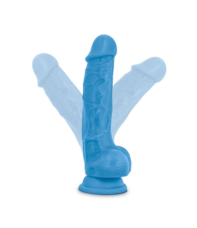 Blush NEO 7.5 INCH DUAL DENSITY COCK W. BALLS