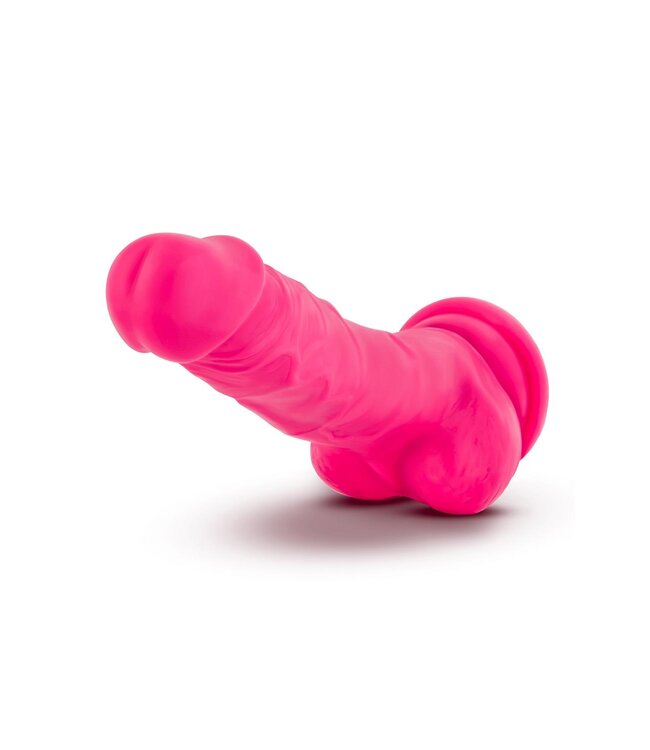 Blush NEO 7.5 INCH DUAL DENSITY COCK W. BALLS