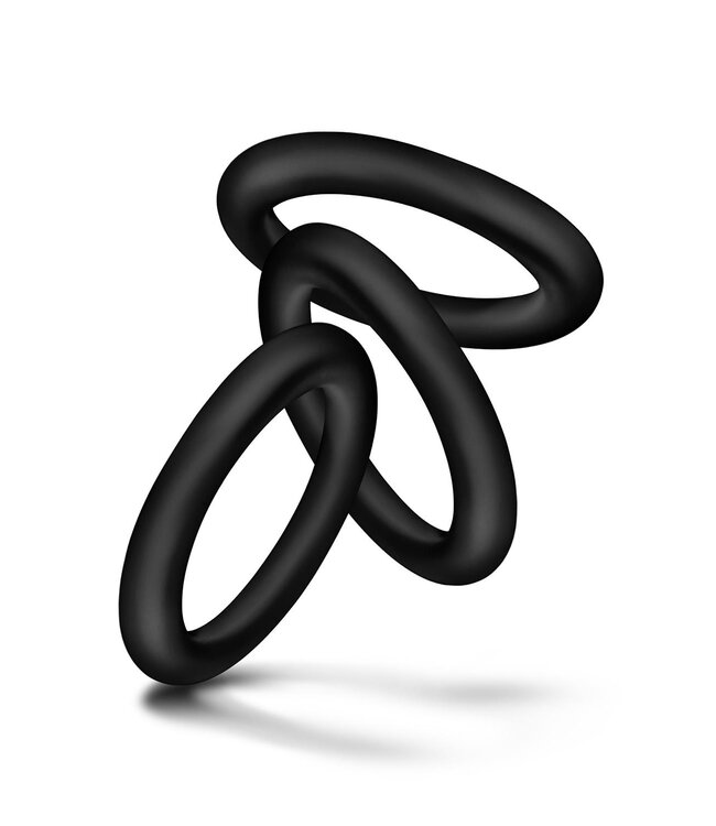 Blush PERFORMANCE VS2 COCK RINGS SMALL BLACK