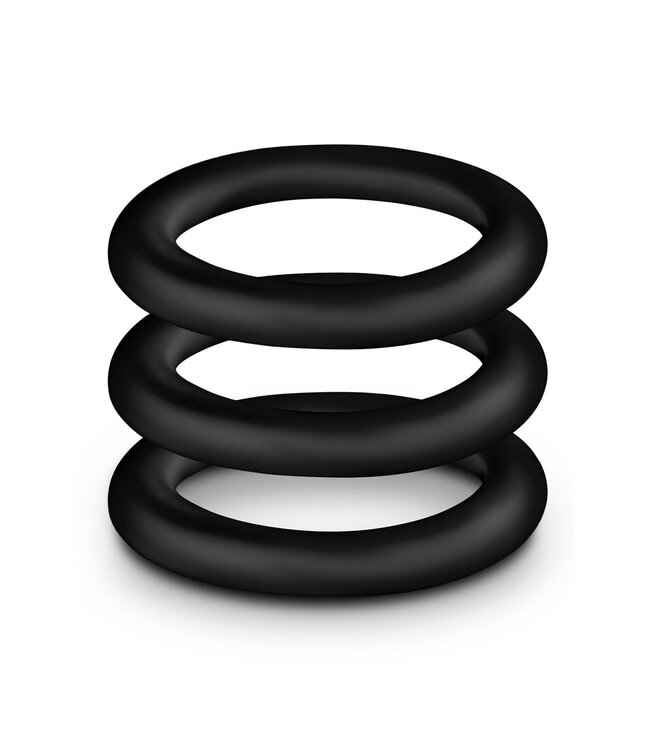 Blush PERFORMANCE VS2 COCK RINGS SMALL BLACK