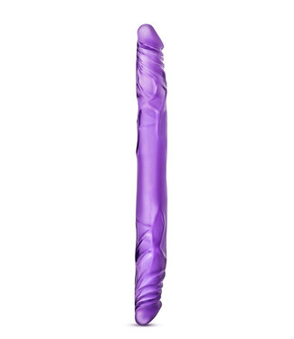 Blush B YOURS 14 INCH DOUBLE DILDO PURPLE