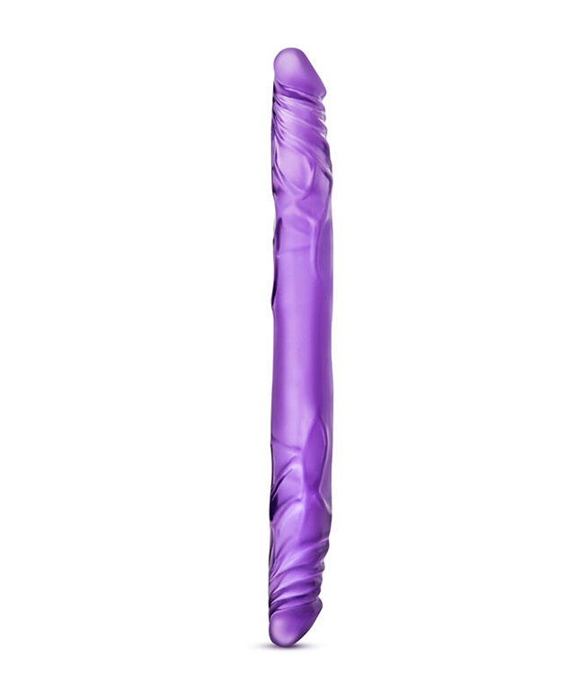 Blush B YOURS 14 INCH DOUBLE DILDO PURPLE