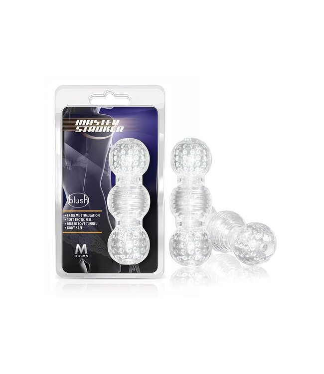 Blush M FOR MEN MASTER STROKER CLEAR