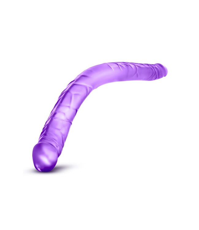 Blush B YOURS 16 INCH DOUBLE DILDO PURPLE