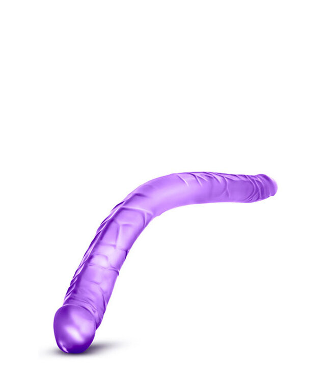 Blush B YOURS 16 INCH DOUBLE DILDO PURPLE