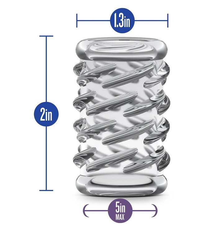 Blush STAY HARD COCK SLEEVE 06 CLEAR