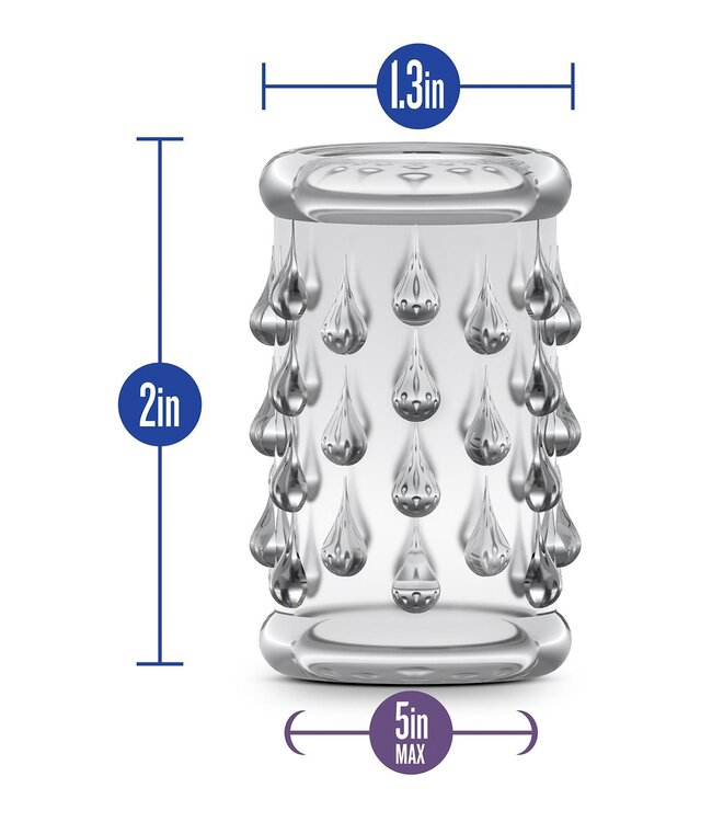 Blush STAY HARD COCK SLEEVE 05 CLEAR