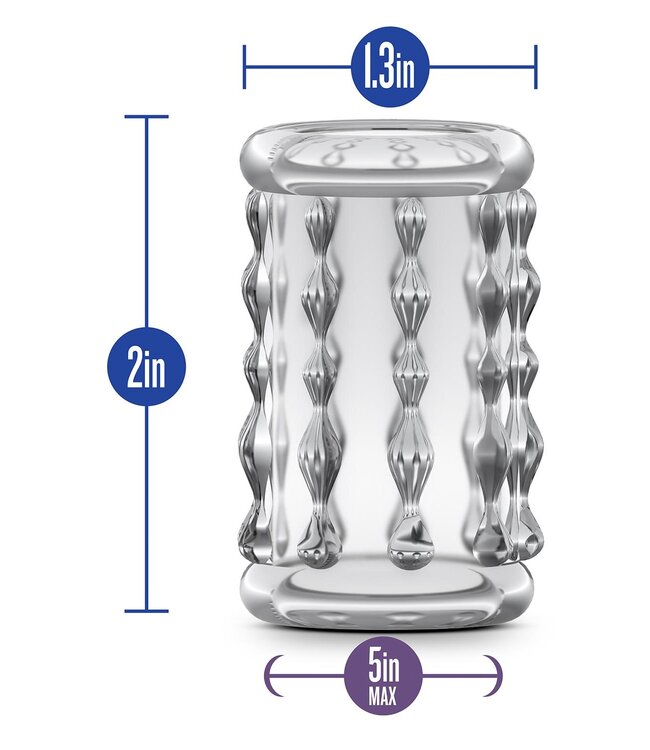 Blush STAY HARD COCK SLEEVE 04 CLEAR