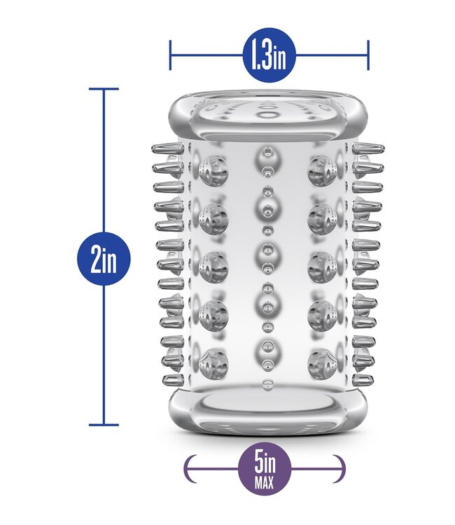 Blush STAY HARD COCK SLEEVE 03 CLEAR