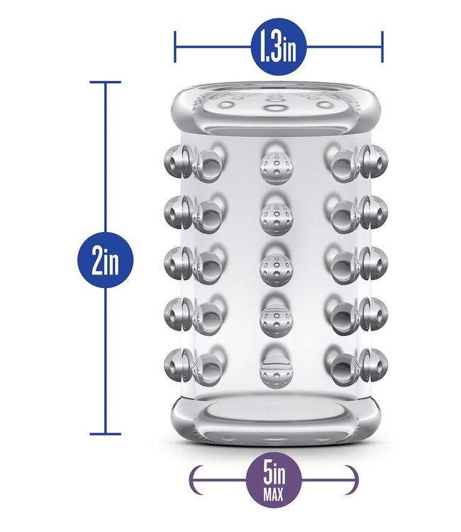 Blush STAY HARD COCK SLEEVE 02 CLEAR