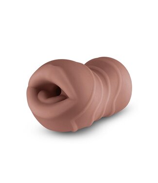 NS Novelties POCKET PALS MOUTH STROKER BROWN