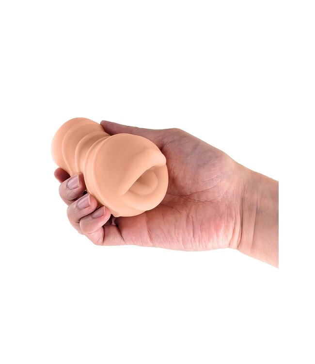 NS Novelties POCKET PALS MOUTH STROKER TAN