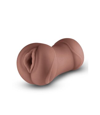 NS Novelties POCKET PALS VAGINA STROKER BROWN