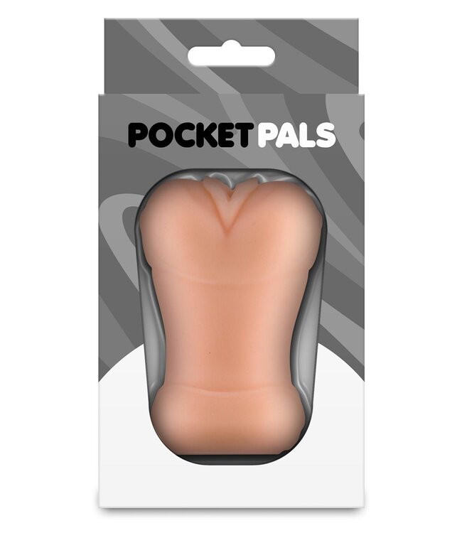 NS Novelties POCKET PALS VAGINA STROKER TAN