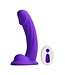 NS Novelties COLOURS CURVE VIBRATING 6 INCH DILDO PURPLE
