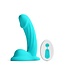 NS Novelties COLOURS CURVE VIBRATING 5 INCH DILDO TEAL