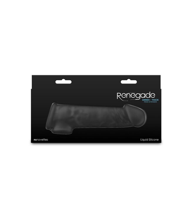 NS Novelties RENEGADE ANNEX THICK BLACK