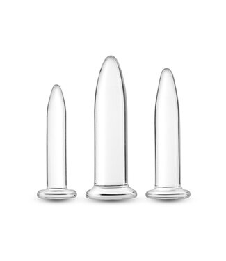 NS Novelties CRYSTAL 3PC TRAINER KIT CLEAR