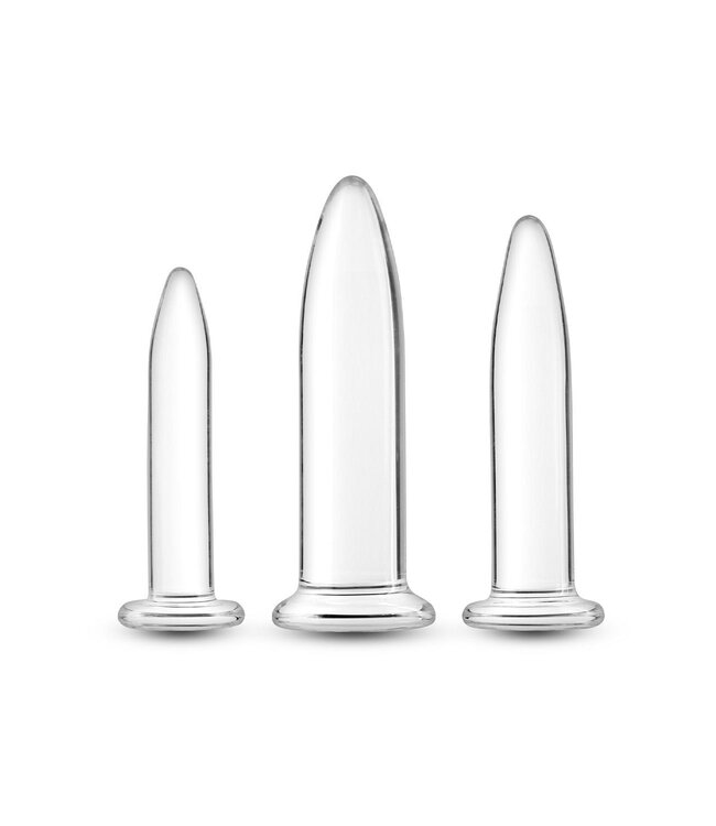 NS Novelties CRYSTAL 3PC TRAINER KIT CLEAR