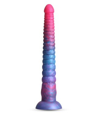 NS Novelties COLOURS STACKED 12 INCH DILDO PINK/BLUE