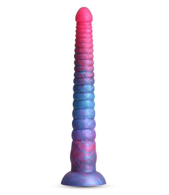 NS Novelties COLOURS STACKED 12 INCH DILDO PINK/BLUE