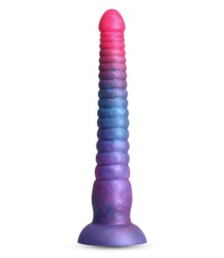 NS Novelties COLOURS STACKED 9 INCH DILDO PINK/BLUE