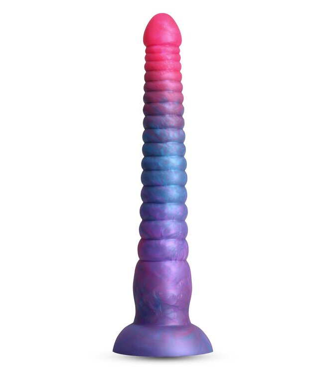 NS Novelties COLOURS STACKED 9 INCH DILDO PINK/BLUE