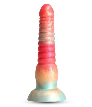 NS Novelties COLOURS STACKED 6 INCH DILDO RED/GOLD