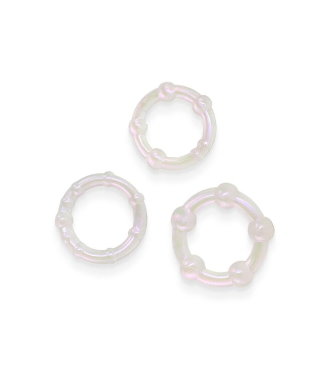 NS Novelties FANTASIA INTENSITY RINGS PEARL