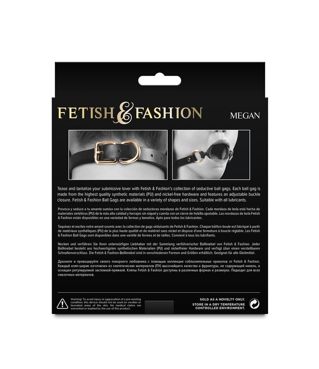 NS Novelties FETISH & FASHION MEGAN BLACK