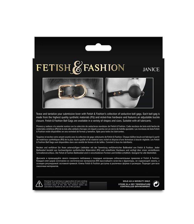 NS Novelties FETISH & FASHION JANICE BLACK