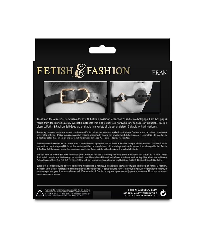 NS Novelties FETISH & FASHION FRAN BLACK