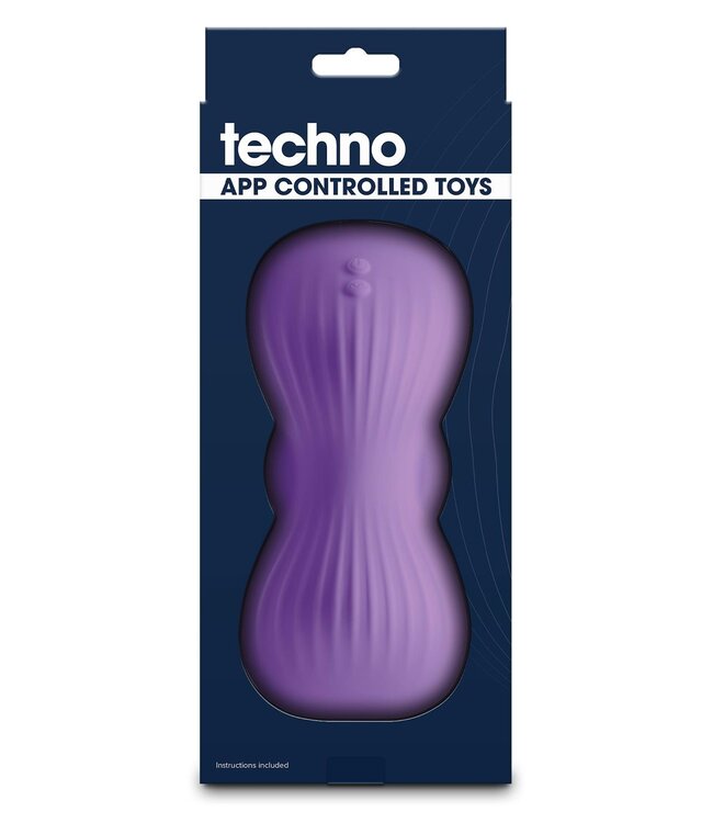 NS Novelties TECHNO TRAP PURPLE APP CONTROL