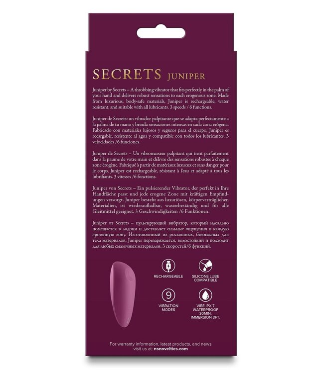 NS Novelties SECRETS JUNIPER RED