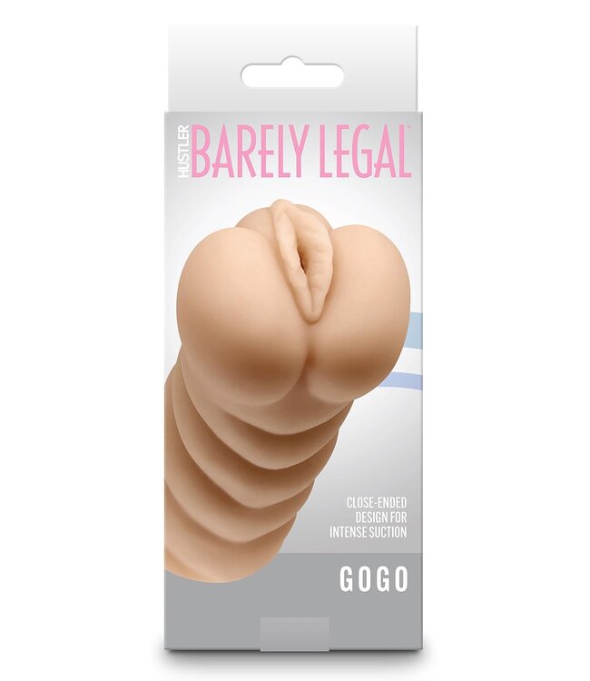 NS Novelties BARELY LEGAL GOGO STROKER WHITE