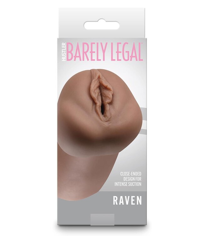 NS Novelties BARELY LEGAL RAVEN STROKER BROWN