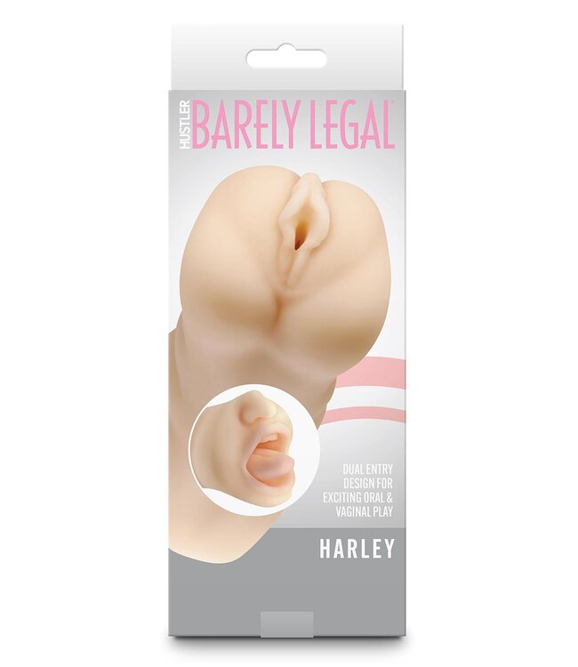 NS Novelties BARELY LEGAL HARLEY STROKER WHITE