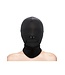 NS Novelties FETISH & FASHION ZIPPERED MOUTH HOOD BLACK