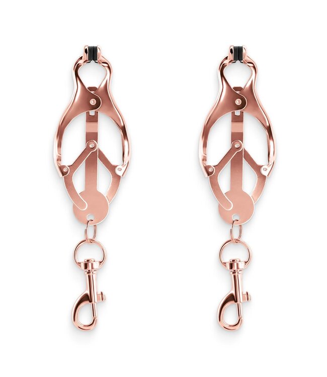 NS Novelties BOUND NIPPLE CLAMPS C3 ROSE GOLD